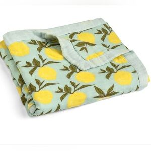 MILKBARN- Lemon Big Lovey Three- Layer Muslin Blanket